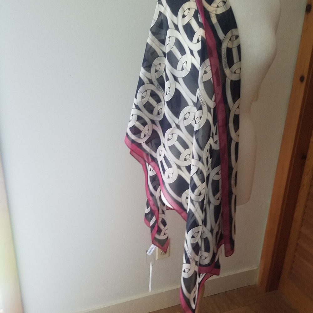Calvin Klein chiffon scarf